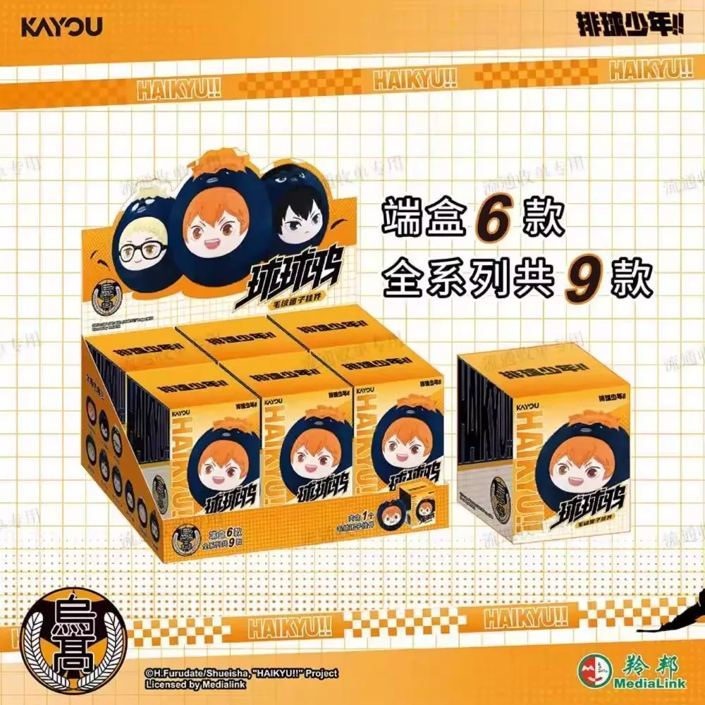 Haikyuu Ball Ball Crow Series Mysterious Box kawaii Blind Box Action Figure Halloween Room Decoration Birthday Gift For Kids Toy