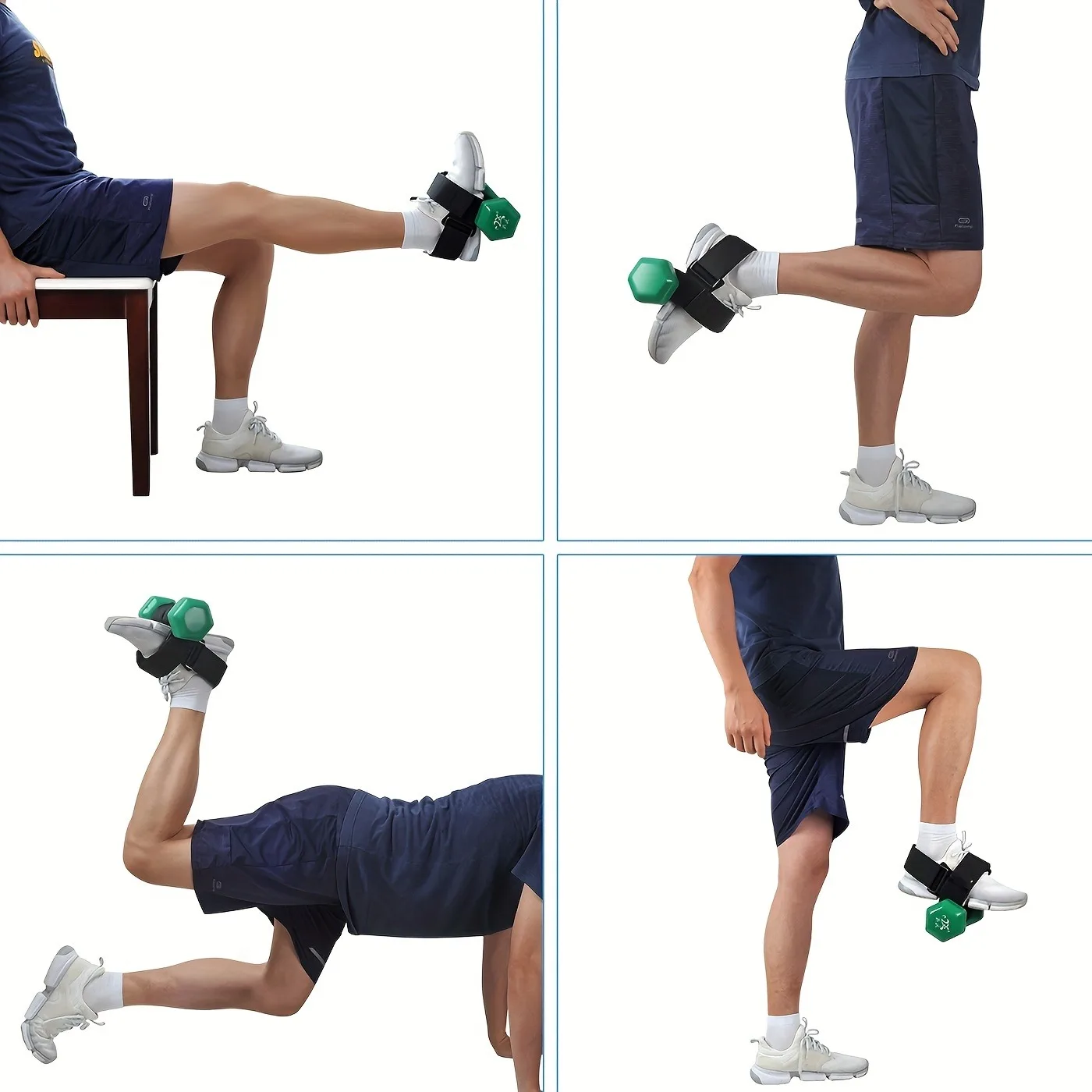 Dumbbell Foot Attachment Tibialis Trainer Adjustable ankle weights gym accessories Leg Workouts at Home Leg extensions Home Gym Equipment