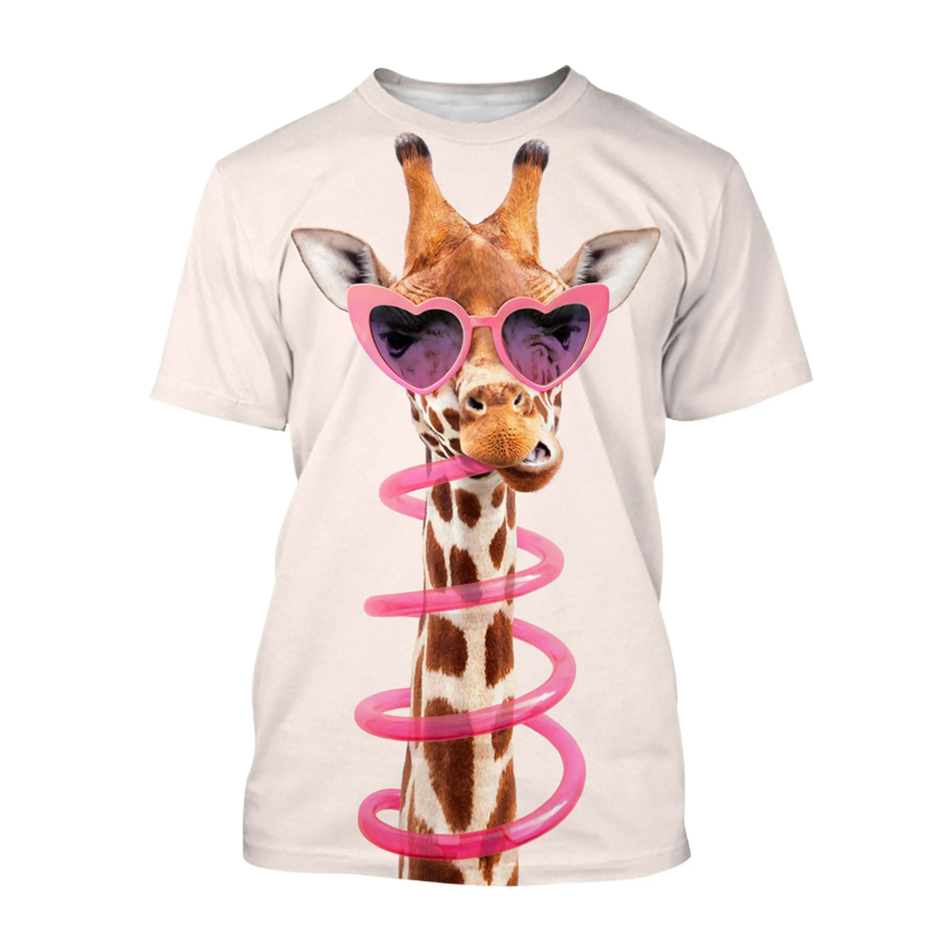 トップス funnyfoxx Summer Fashion Cartoon Fun Men T-shirt Top 3D Printed