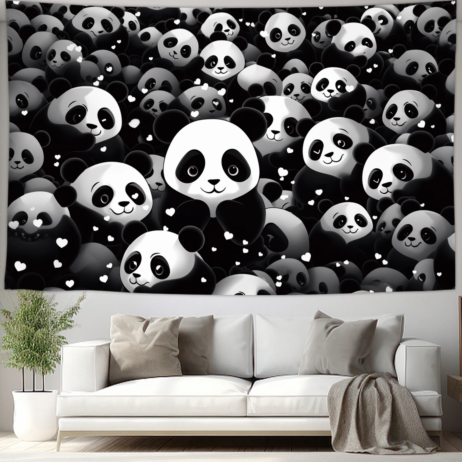 Panda10 ׸ ,  , , Ȱ Ǵ Ÿ Ƽ Ŀ , 59x39 ġ, 1PC