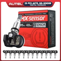 20PCS Autel TPMS MX-Sensor 315MHz & 433MHz 2in1 Tire Pressure Sensors Summer Tire Exchange Universal Clamp In 1