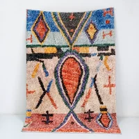Vintage Colorful Living Room Carpet Creative Moroccan Rugs For Bedroom Home Soft Sofa Table Floor Mat Exotic Charm Prayer Rug 1