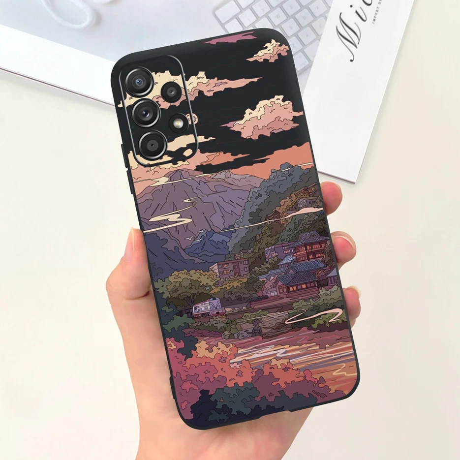 Cute Cartoon Shockproof Soft TPU Phone Case in Pastel Design