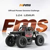 FMS 1:24 Lemur RC Remote Control Four-Wheel Drive Cross-Country Climbing Model FCX24 Two-Speed Variable Speed Desktop Model RTR 1