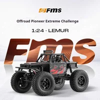 FMS 1:24 Lemur RC Remote Control Four-Wheel Drive Cross-Country Climbing Model FCX24 Two-Speed Variable Speed Desktop Model RTR 1