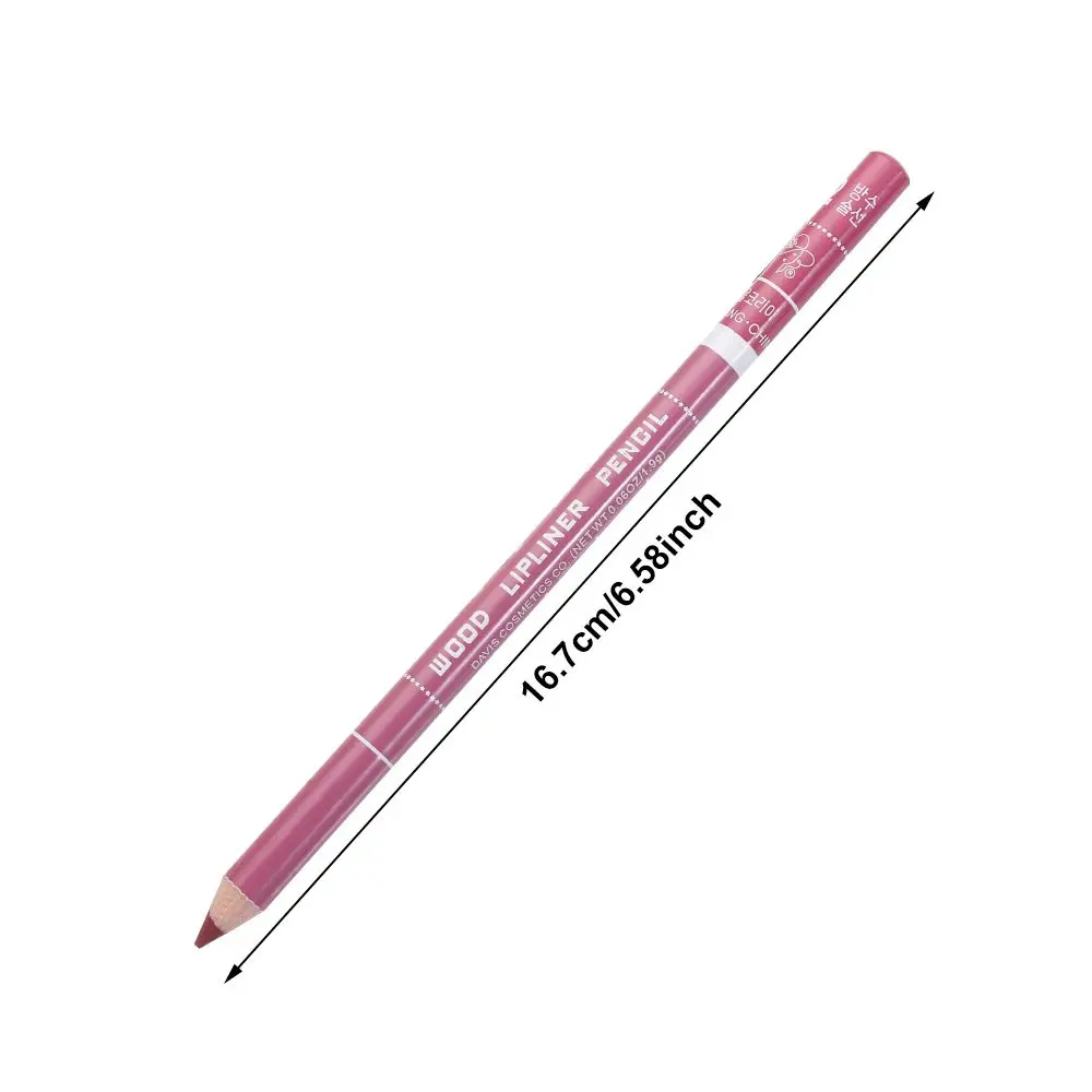 Lip Liner Pencil 1PC Professional Wood Waterproof