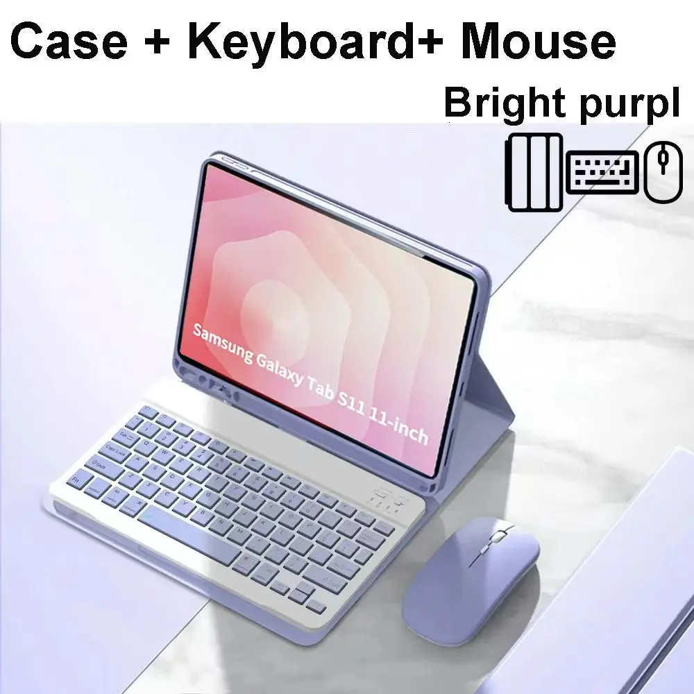 Premium Wireless Keyboard Cover for 11-Inch Tablet, Enhanced Protection & Functionality