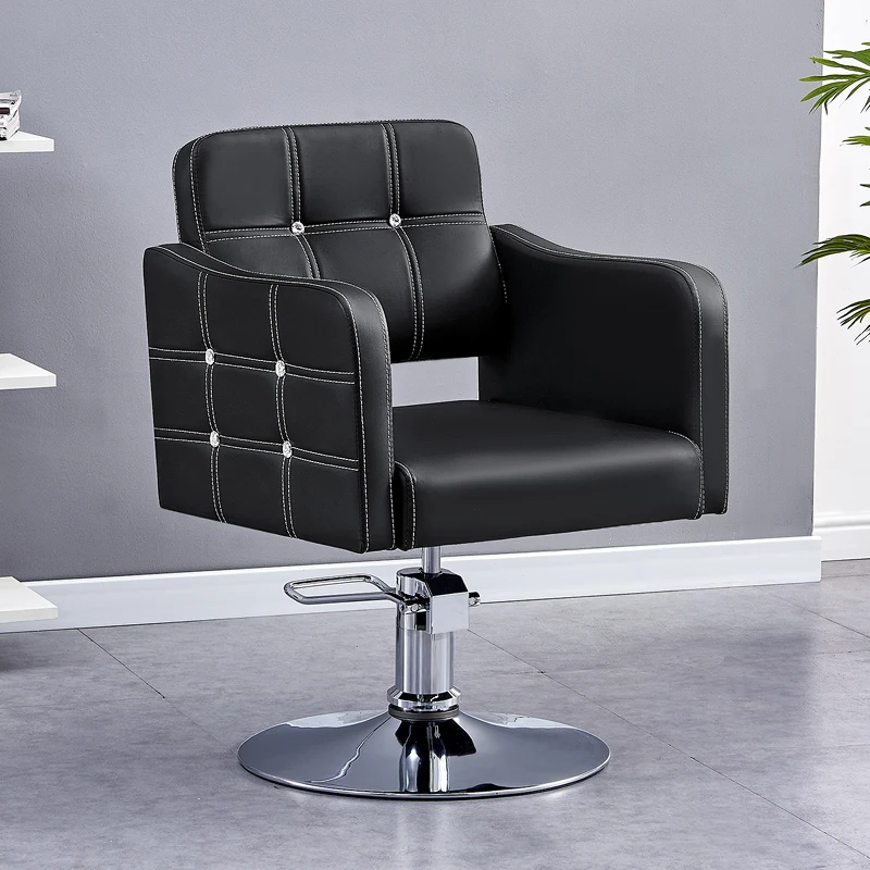 Speciality Nordic Barber Chair Modern Hair Salon Equipment Salon Chair Design Hydraulic Cadeira Manicure Luxury Furniture DWH