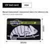 1/5/10/15/20PCS UVB Ultraviolet Tester uv Test Card Reptile Light Test Small Card Pet Products Quick Tester 5