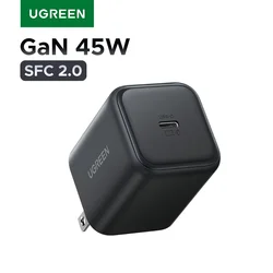 UGREEN 45W GaN High - Speed Charger with PD and QC Technology for US GaN 45W Black