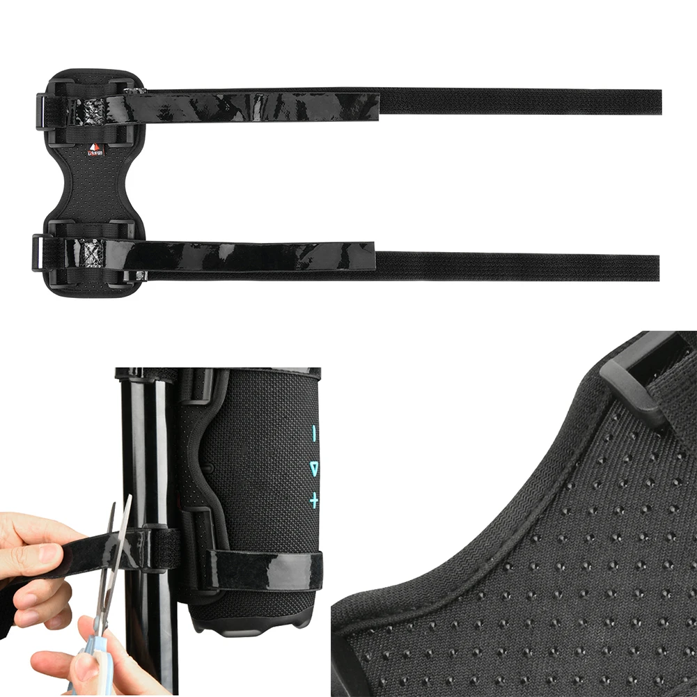 Milisten Soporte Universal Para Altavoz En Bicicleta: Correa Ajustable Antideslizante, Fácil Instalación