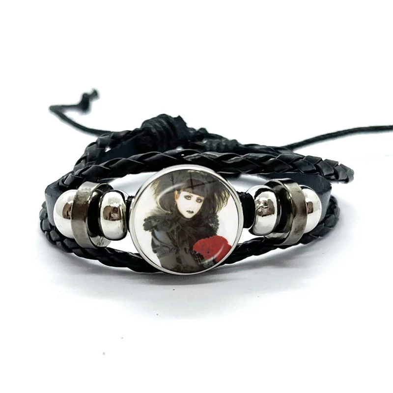 Moi Dix Mois Malice Mizer Mana Sama Bracelets Art Multilayer Braided Bracelets Bangles Handmade Jewelry Gifts 6