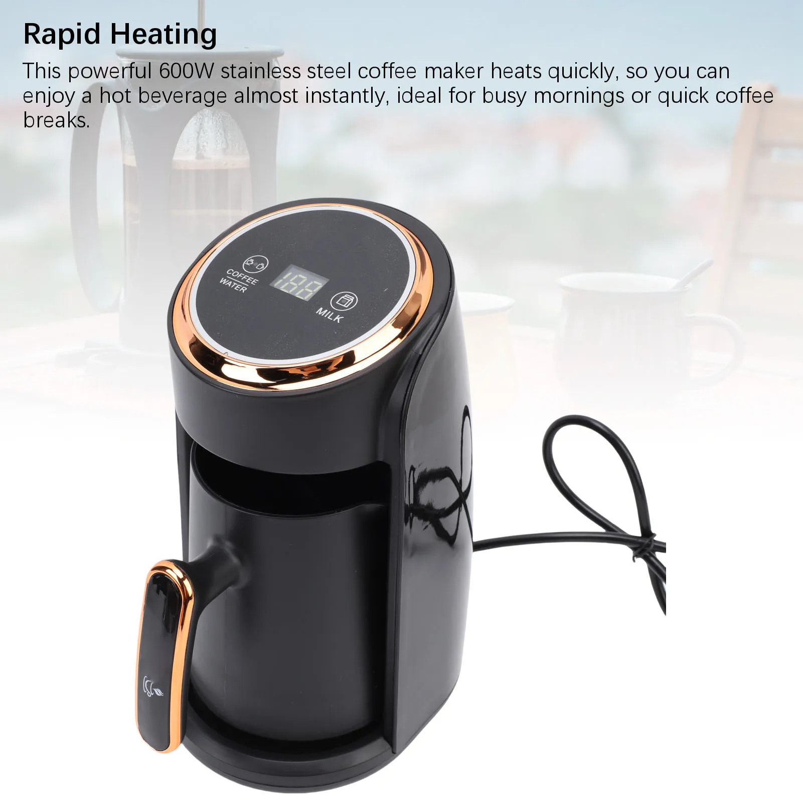 ماكينة قهوة تركية فاخرة 300 مل