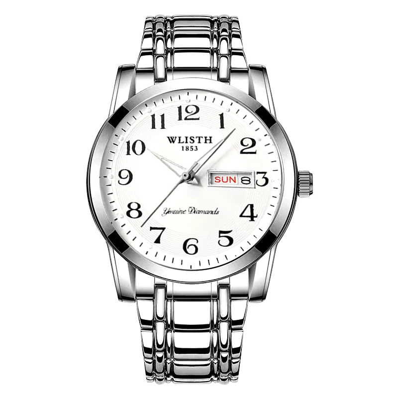 Luxury Man Watch Quartz Watch Digital Wristwatch Waterproof Calendar Luminous Watch Fashion Business Light Man clock Watches