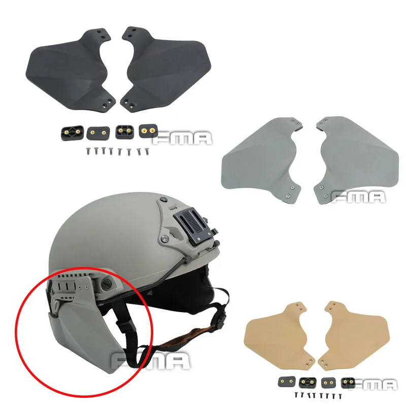 Fma Military Tactical Climbing Fast Protective Helmet Side Cover For