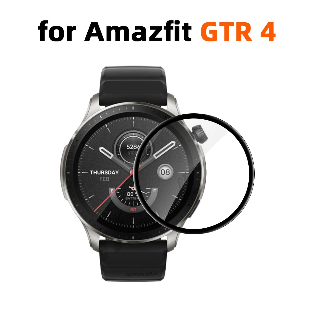 Premium Full Coverage Flexible Screen Protector Film for Smartwatches – Durable Soft Protection Accessory