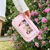 Snoopy Kawaii Pencil Case 3 Layers Pen Bag Large Capacity Korean Organizer Pouch for Student Back To School Supplies Stationery 3
