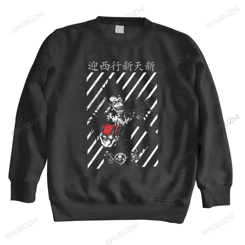 

Shinigami Ryuk hoody for Men Soft Cotton sweatshirts Japan Anime Manga Death Note hoodies Fashion sweatshirt Clothing Gift
