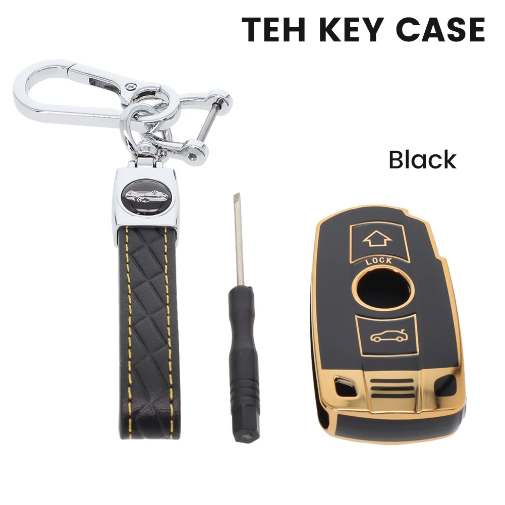 

1pcs Teh Key Case Teh Key Case Auto Key Cover Case For BMW 1 3 5 Series For E90 E92 E93 X6 Z4 E90 Practical To Use