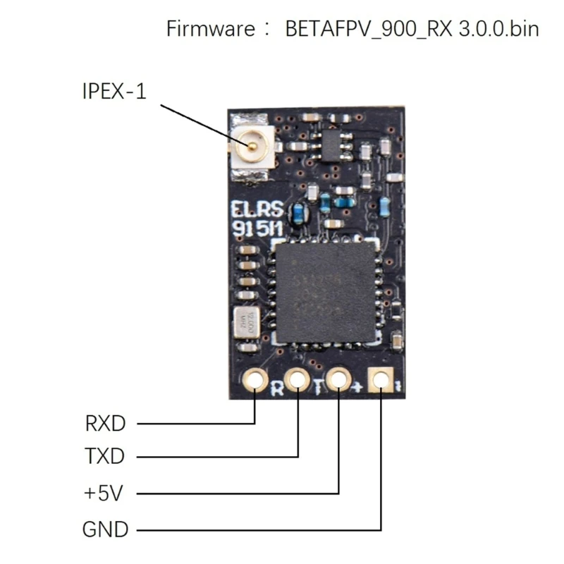 오픈 소스 장거리 수신기 ELRS 915MHz 키트 안정적인 신호 전송