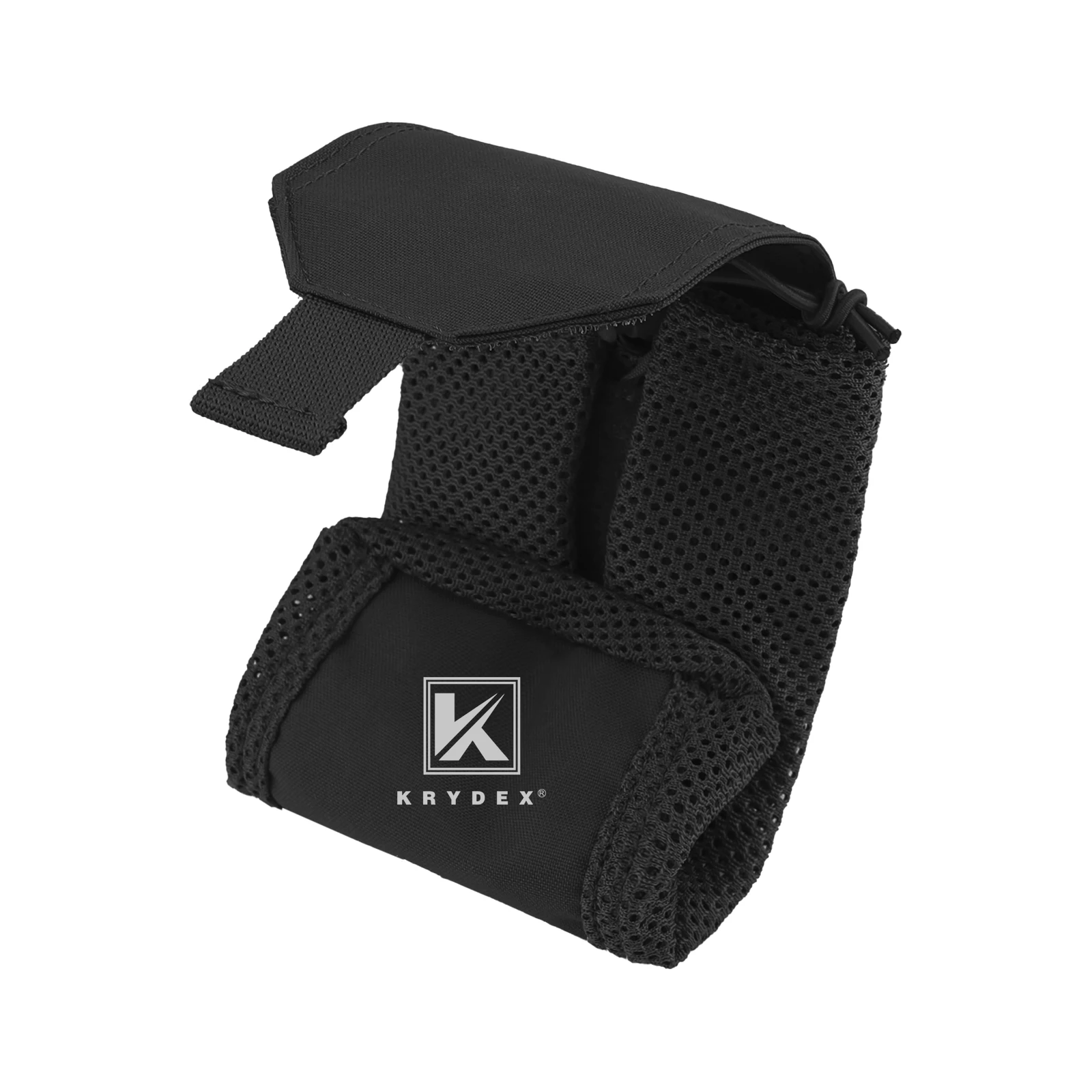 KRYDEX 500D Tactical Drop Dump Pouch Hunting Molle Magazine Pouch Camo Paintball EDC Foldable Recycling Storage Bag Gear