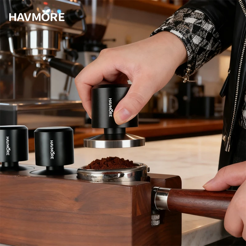 مكبس قهوة هافمور الاحترافي بضغط ثابت، ستانلس ستيل...