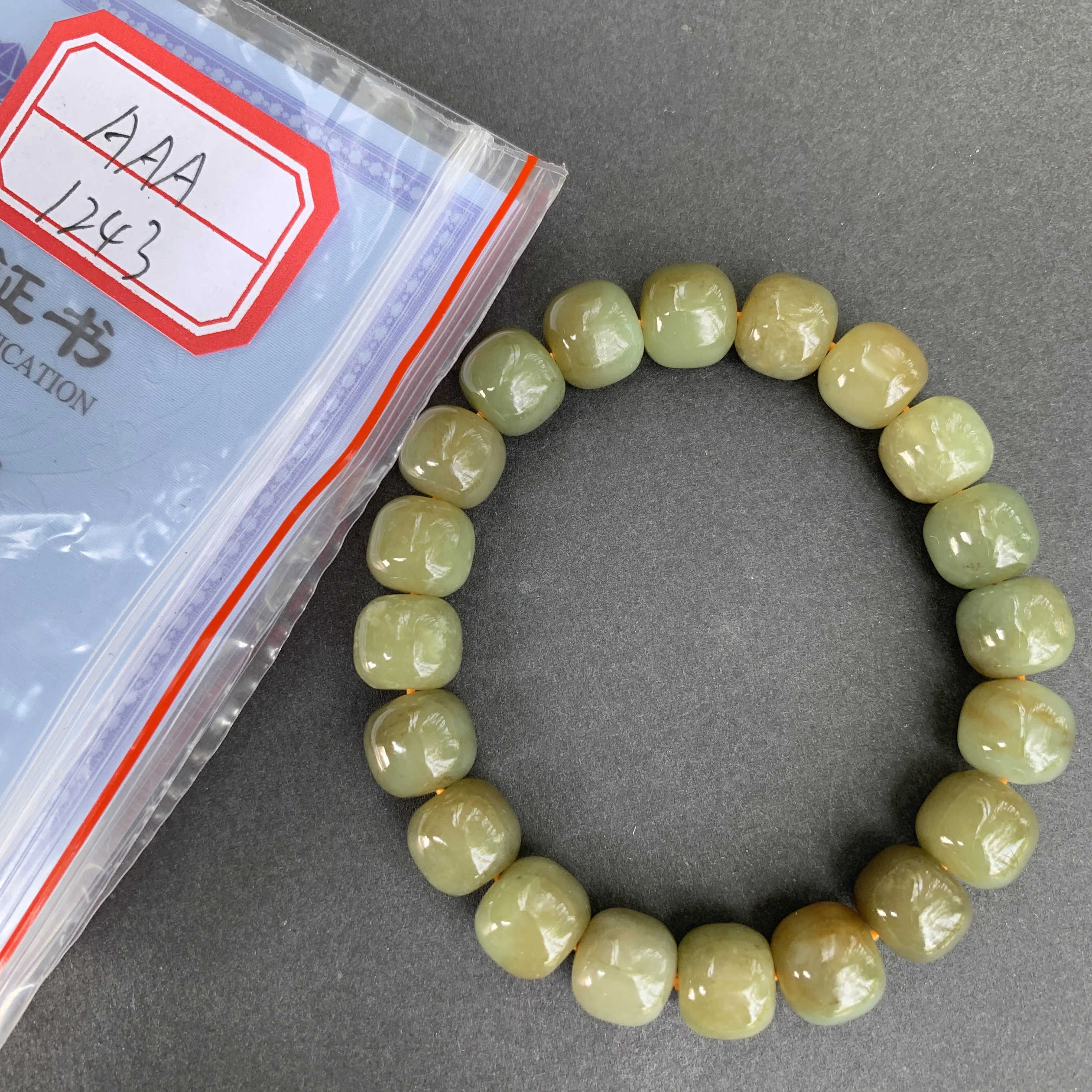 

10MM Natural Stone hetian jade Bracelet Genuine Woman Man Gemstone Jewelry Bracelets on hand