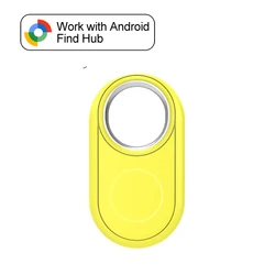 Smart Bluetooth GPS Tracker and Wearable Anti - Lost Device (Yellow - 1PCS)