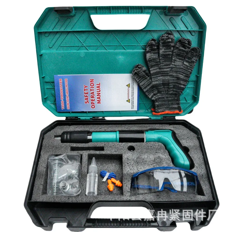 Manual Steel Nail Gun Versatile for Concrete Walls Ceiling Installation Woodwork