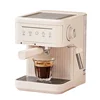 Electric Espresso Maker Professional Espresso Coffee Maker Semi Automatic Latte Cappuccino Milk Frother Italian Coffee Machines 6