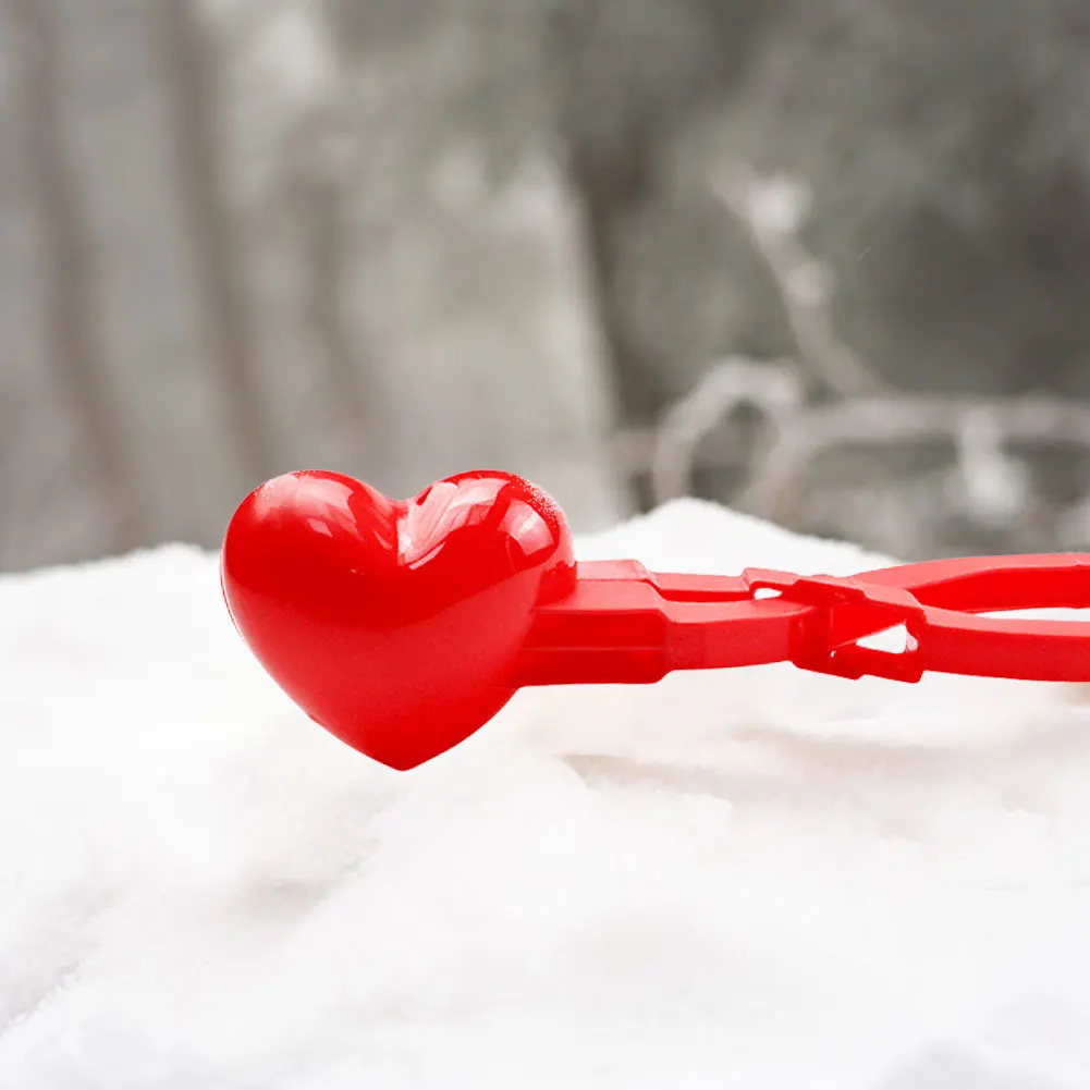 2/3/4PCS Cute Duck Snowball Clip Sushi Mold Snow Clay Ball Maker Creative Snowballs Mold Snow Shovel for Kid Outdoor Sports Snow