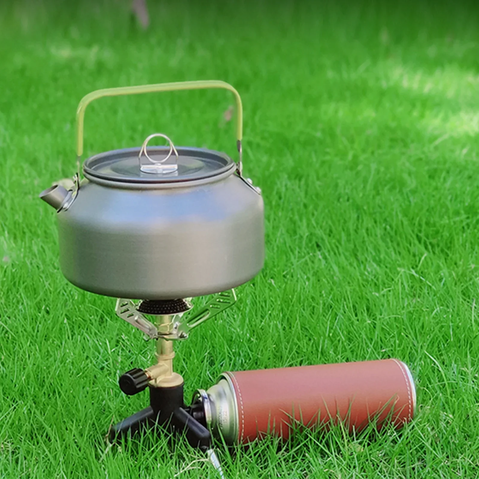 Outdoor Tripod Gas Stove Connector Ultralight Tank Stand Adapter Three Legs Gas Tank Adapter Camping Hiking Equipment
