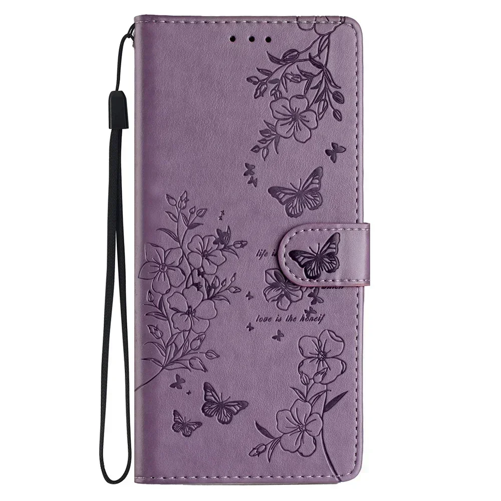 Elegant Leather Wallet Phone Case with Card Storage
