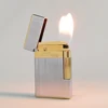 D Brand Lighters Double Flame Brushed Good Sound Soft Flame Cigarette Smoking Tobacco Accessory To Smoker Dupont Limited Edtion 2