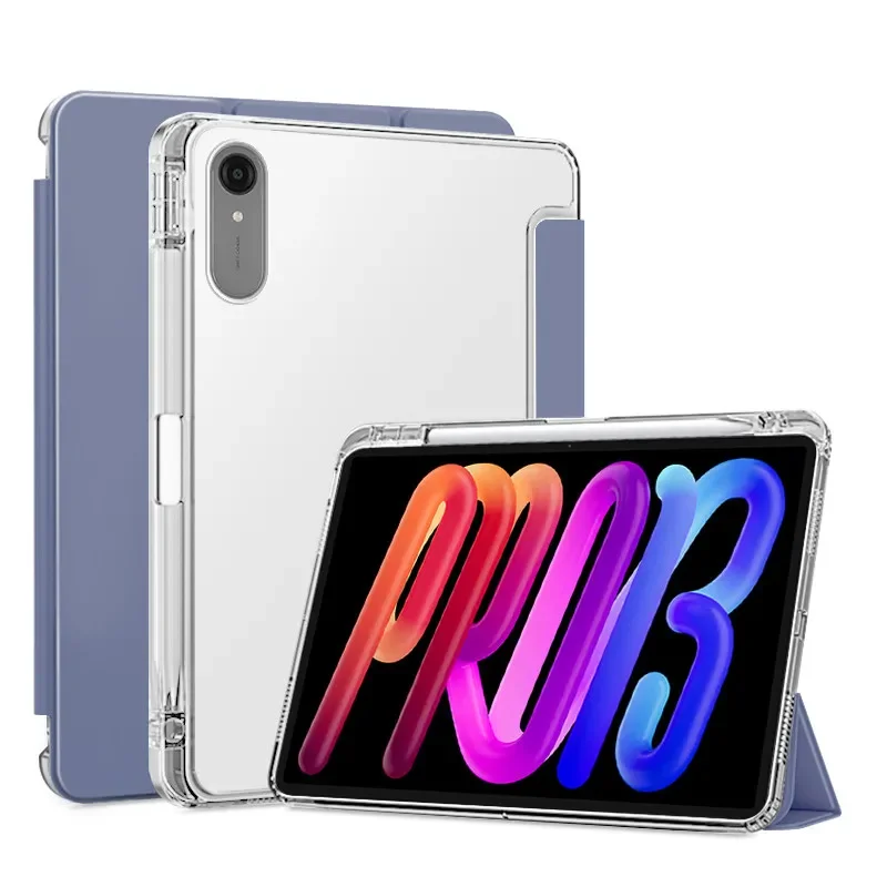 Lenovo Idea Tab Pro Gen 2 13 Trifold Soft Back Stand Case with Pen Holder