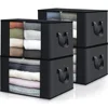 New Large Capacity Clothes Storage Bag Foldable Blanket Storage Containers for Organizing Bedroom Closet 6