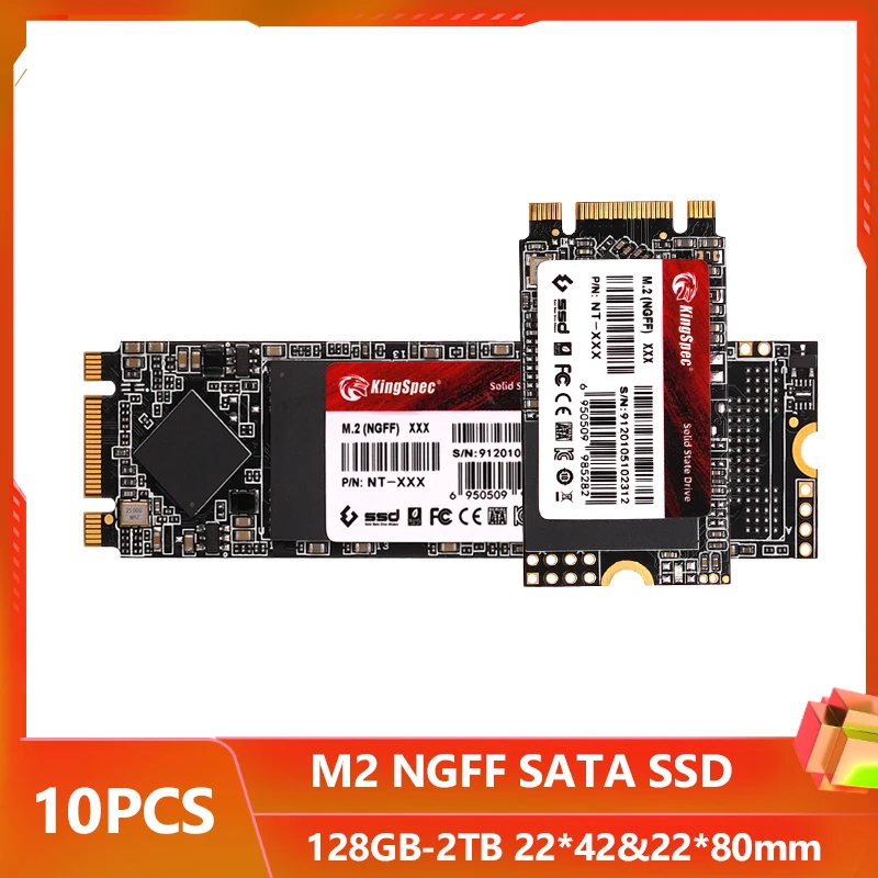 Kingspec M2 Ngff Ssd M.2 Sata 128Gb 256 Gb 512Gb 1Tb 2Tb Hdd Ngff Ssd 2280Mm 2242Mm Disco Rigido Per Laptop Desktop