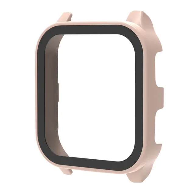 Premium Hard PC Case with Tempered Glass Screen Protector for Smartwatch Accessories