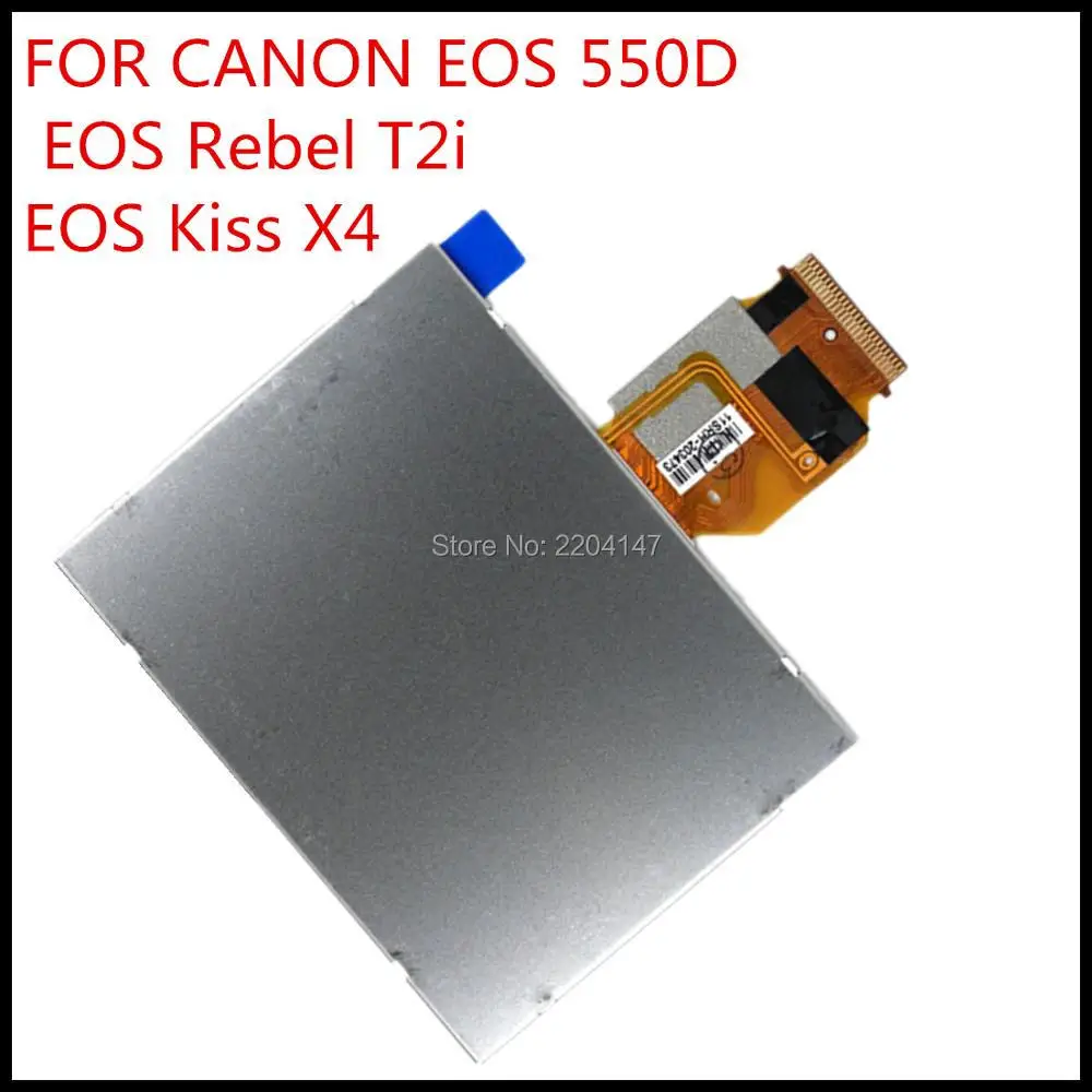 SLR 550D LCD Display Screen for CANON EOS 550D EOS550D lcd With Backlight Camera Repair Parts