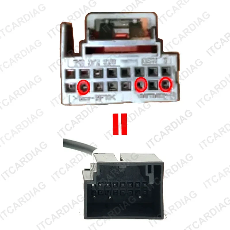 Фото MQB48 проводной мост Cluster Power кабель ELV BCM2 Cluster VVDI все ключи потерянные для TIGUAN L Passat B8 для Audi Q3 A3 Golf7 №2