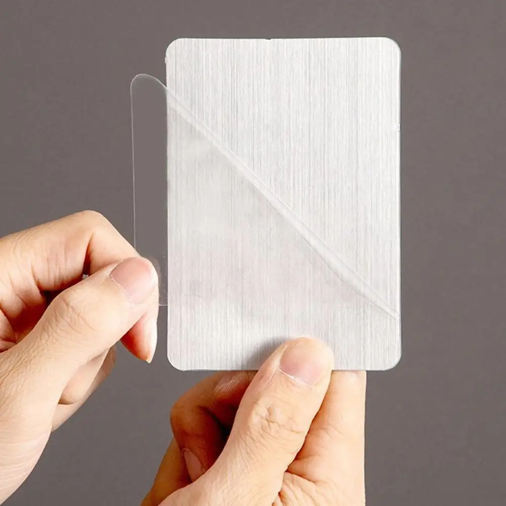 Multi Purpose Hooks Adhesive Wall Hook Self Adhesive Hooks Wall Mount Hooks 10pcs No-punch Screw Sticker Strong Nail-free Hook