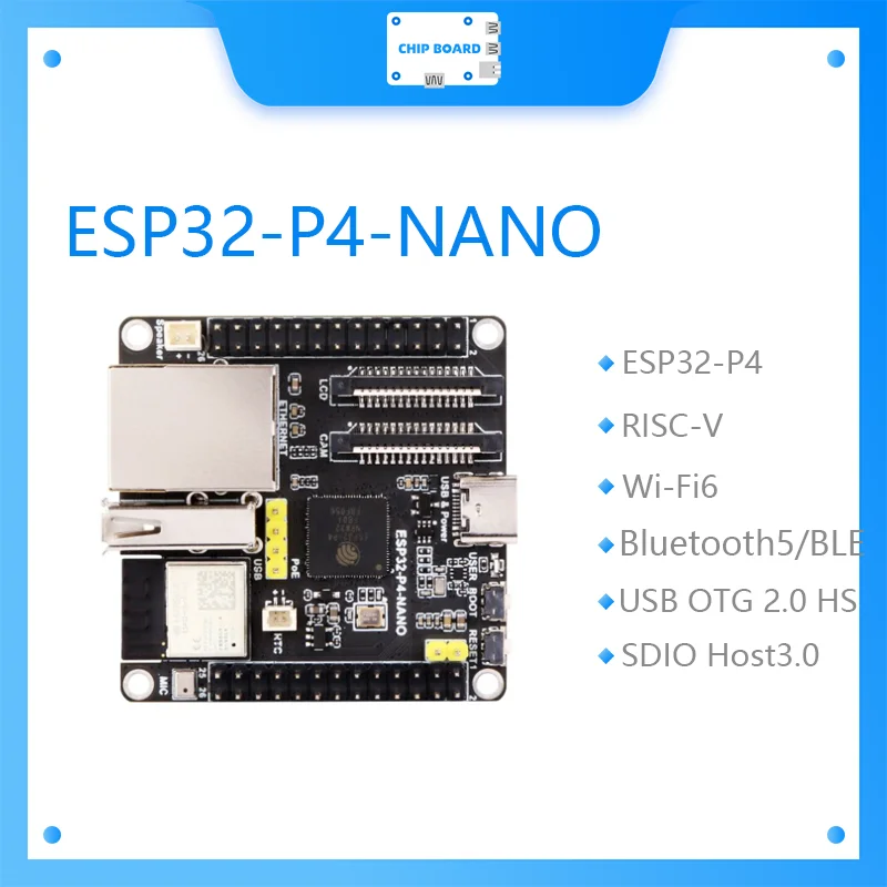 รูปสินค้า ESP32-P4-NANO อัจฉริยะครบเครื่อง Wi-Fi6/Bluetooth5 RISC-V MCU