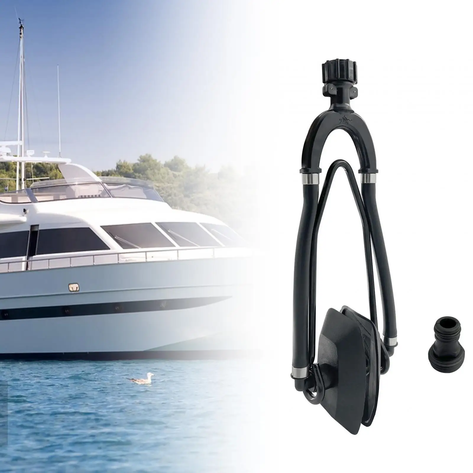 Outboard Motor Flusher Marine Ear Muff Rectangular Universal Flow outboard motor water flusher