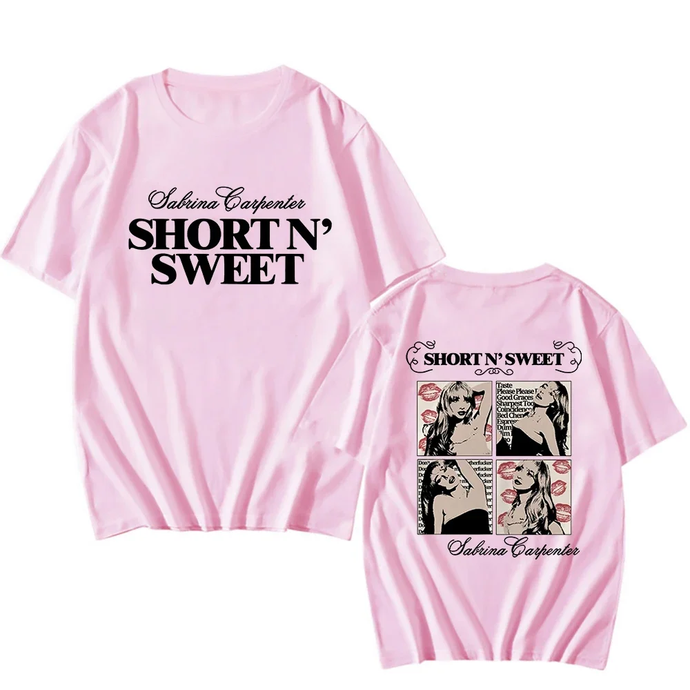 Sabrina Carpenter Short N' Sweet T Shirt Fashion Men/Women
