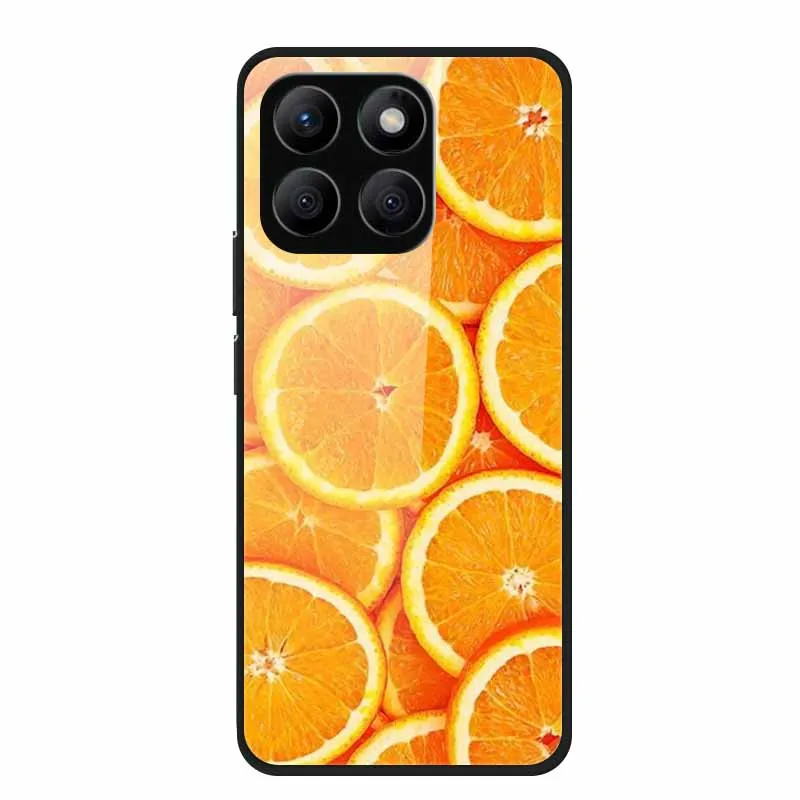 Enhanced Tempered Glass Protective Phone Case with Soft Bumper Design
