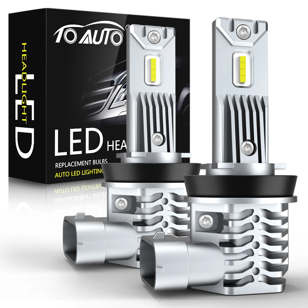 TOAUTO H8 H11 H16JP LED Bulbs Headlight Car Fog Lights H4 HB3 9005 HB4