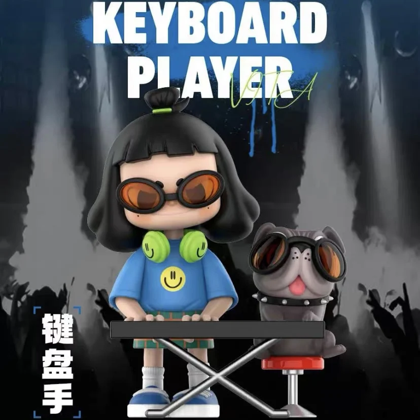thumbnail image 1 of POP MART Vita Super Band Series Blind Random Box Toys, Mystery Caixa, Surpresa figura de acción, modelo lindo, regalo de cumpleaños, 1 of 5
