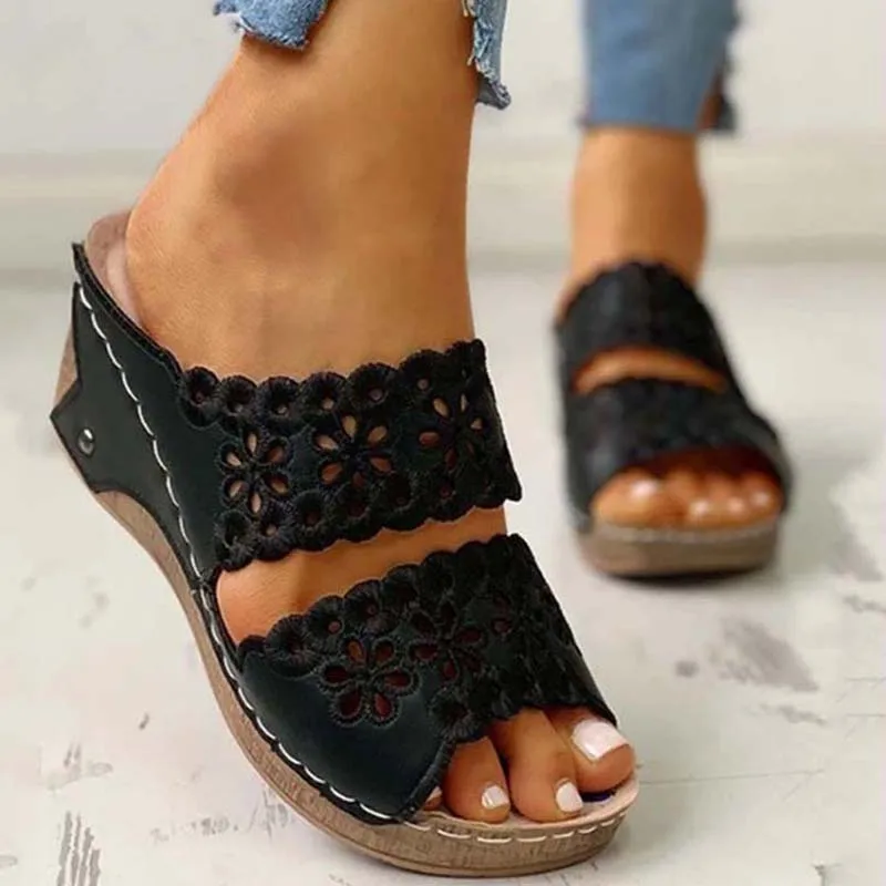 

MODX 2023 Women Sandals Fashion Peep Toe m2 Shoes for Women Thick Bottom Sandals