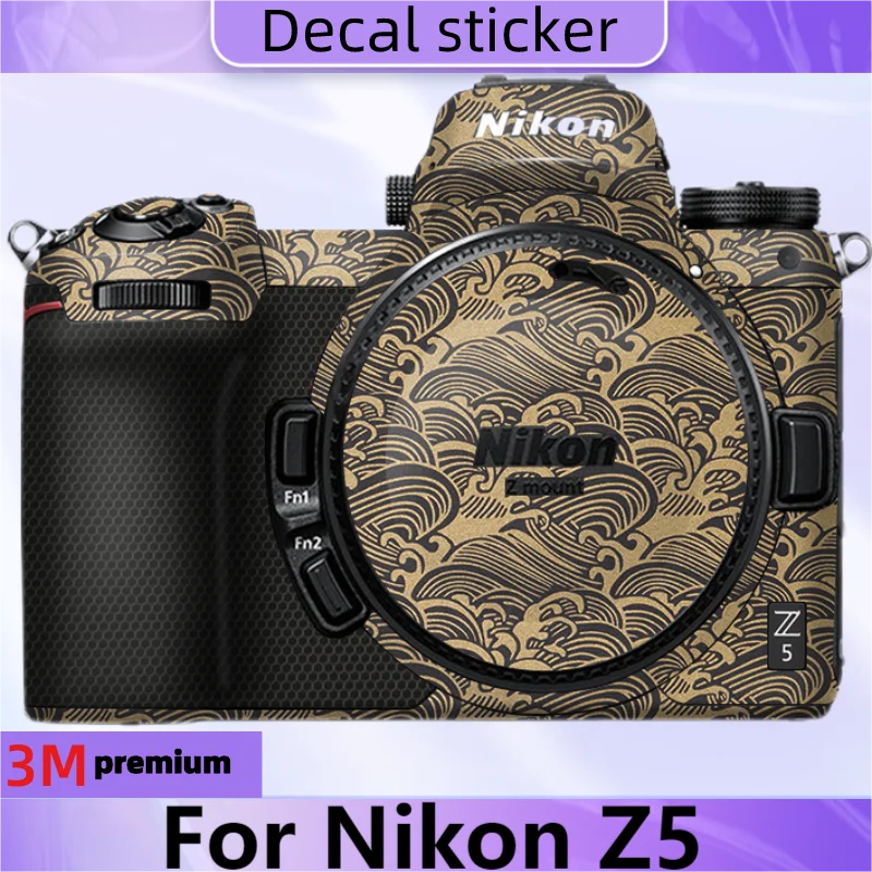 Per Nikon Z5 Camera Body Sticker Pelle Protettiva Decalvinyl Wrap Film Anti-Scratch Protector Coat Nikon Z5