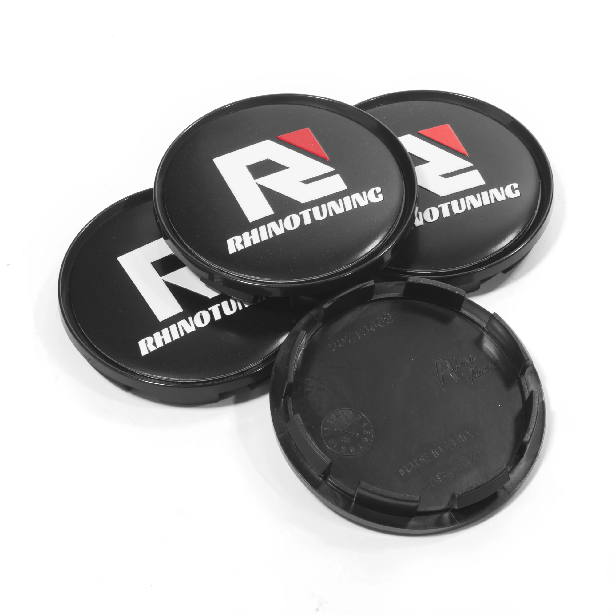 CFPerformance 4 Stück 63 mm/2,48 Zoll Außendurchmesser 57,3 mm/2,26 Zoll Innendurchmesser Radnabenkappe für 2004–2016 Forester 2008 Prius Touring Schrägheckfelge # M595 – Detail 4